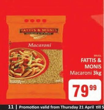 KitKat Cash and Carry Macaroni fatti's & monis offer