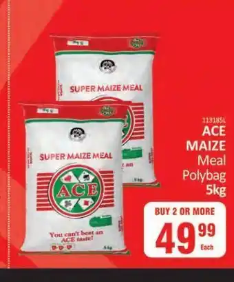 KitKat Cash and Carry Ace maize meal polybag offer