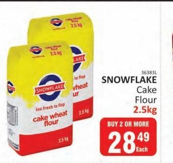 KitKat Cash and Carry Cake flour snowflake offer