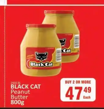 Peanut butter black cat