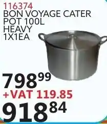 Africa Cash and Carry Bon Voyage Cater Pot 116374 offer
