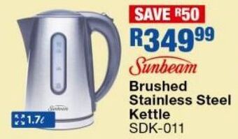 OK Furniture Brushed stainless steel kettle sdk-011 offer