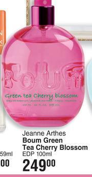 Dis-Chem Jeanne Arthes Boum Green Tea Cherry Blossom EDP-100ml offer