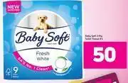 Game Baby Soft 2 Ply Toilet Tissue 9's offer