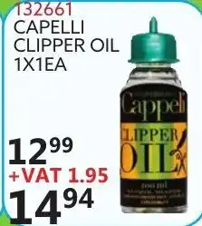 Africa Cash and Carry Capelli Clipper Oil 132661 offer