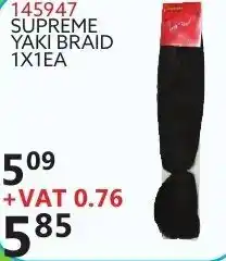 Africa Cash and Carry Supreme Yaki Braid 145947 offer