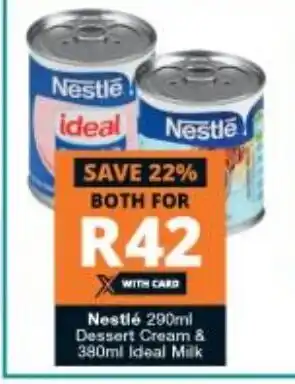 Checkers Nestlé 290ml offer