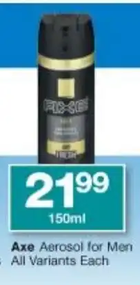 Axe Aerosol for Men 150ml