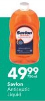 Checkers Savlon Antiseptic Liquid 750ml offer