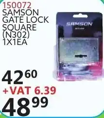 Africa Cash and Carry Samson Gate Lock Square 150072 offer