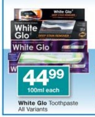 White Glo Tothpaste 100ml