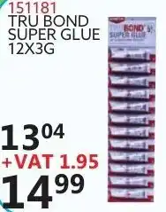 Africa Cash and Carry Tru Bond Super Glue 151181 offer