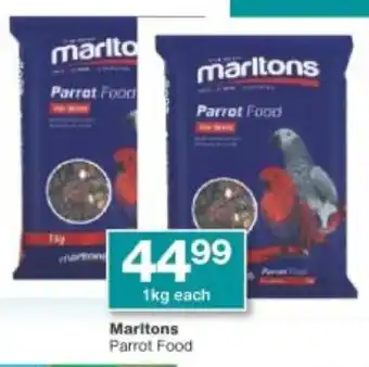 Checkers Maritons Parrot Food 1kg offer