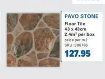 Pavo Stone 43x43cm