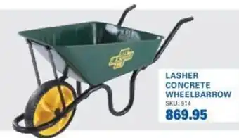 Cashbuild Lasher Concrete Wheelbarrow offer