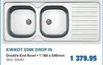 Cashbuild Kwikot Sink Drop In offer