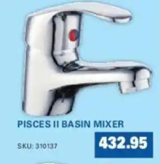 Pisces II Basin Mixer