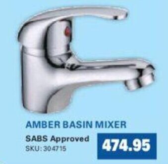 Cashbuild Amber Basin Mixer offer