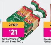 Game Sasko Premium Brown Bread-For 2 x 700g offer