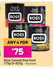Game Boss Canned Dog Food (Assorted)-For Any 4 x 775g Or 820g offer
