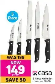 Game Casa 5 Piece Knife Set-Per Set offer