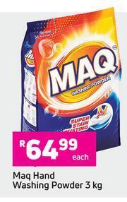 Game Maq Hand Washing Powder-3Kg Each offer