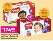 Game Huggies Dry Comfort Or Pants Jumbo Pack Disposable Nappies-Each offer