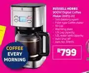 Game Russell Hobbs 900W Digital Coffee Maker RHFD-01 offer