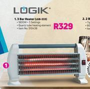 Game Logik 3 Bar Heater LGB-333 offer