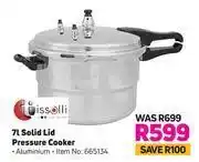 Game Tissolli 7Ltr Solid Lid Aluminium Pressure Cooker offer