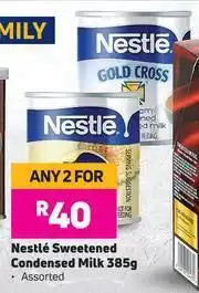 Game Nestle Sweetened Condensed Milk Assorted-For Any 2 x 385g offer