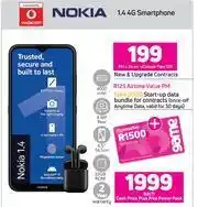 Game Nokia 1.4 4G Smartphone-On uChoose Flexi 125 offer