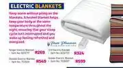 Game Pure Pleasure Queen Electric Blanket offer