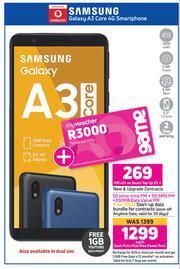 Game Samsung Galaxy A3 Core 4G Smartphone-Each offer