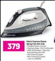 Game Russell Hobbs Fabric Express Steam Spray Iron RHI-628 offer