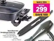 Game Russell Hobbs Retro Black Hair Straightener RHRS-03 offer