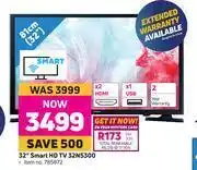 Game 0Samsung 32" Smart HD TV 32N5300 offer