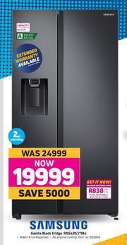 Game Samsung Gentle Black Fridge RS64R5311B4 offer