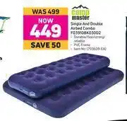 Game Camp Master Single & Double Airbed Combo FO3910BK030D2 offer