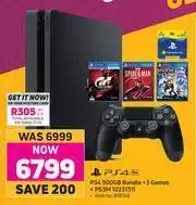 Game PS4 500GB Bundle + 3 Games + PS3M offer