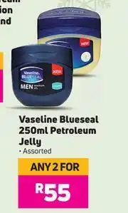 Game Vaseline Blueseal Petroleum Jelly Assorted-For Any 2 x 250ml offer