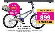 Game Raleigh 16" Or 20" BMX Burner Plus Free Bike Helmet offer