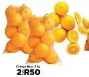 Food Lover's Market Orange Bags-For 2 x 3kg offer