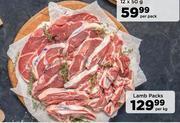 Food Lover's Market Lamb Packs-Per kg offer
