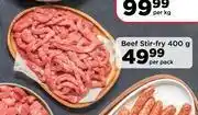 Food Lover's Market Beef Stir-Fry-400g Per Pack offer