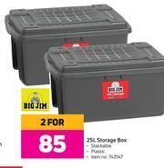 Game Big Jim 25L Storage Box-For 2 offer