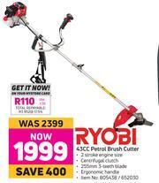 Game Ryobi 43cc Petrol Brush Cutter offer