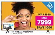 Game Samsung 50" UHD Smart TV 50TU7000 offer