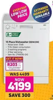 Game Defy 5 Programme Dishwasher Manhattan Grey DDW232 offer