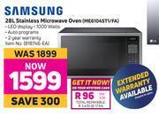Game Samsung 28L Stainless Microwave Oven ME6104ST1/FA offer